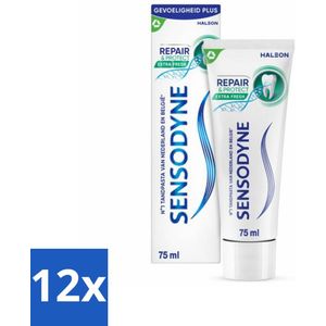 Sensodyne - Tandpasta - Repair & Protect - Extra Fresh - 75ml x 12