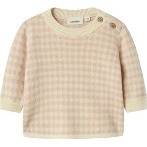 Lil' Atelier - NBFNADIE LS LOOSE KNIT - Trui - Roze