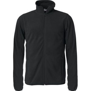 Clique Basic Micro Fleece Jacket 23914 Zwart - Maat XXL