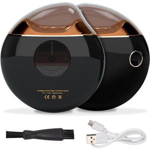 Elektrische Nagelknipper - USB Oplaadbaar - Elektrische Nagelvijl - Automatische Nail Clipper - Nageltrimmer - Manicure Set - Nagelfrees - Elektrische Eeltverwijderaar - Baby Nagelvijl - Nagelverzorging & Trimmen - Zwart