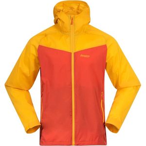 Bergans Jacke Herren Jacke Microlight Jacket Brick/Light Golden 182248 Gelb/Rot-XL