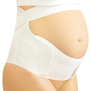 Bekkenbrace Zwangerschap Steunband - Verstelbaar Buikband - Zwangerschapsband - Bekkenbrace Bekkenband - verhoogd comfortniveau BEIGE -XS - MADE IN EU