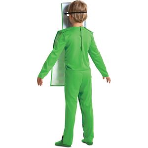 JAKKS PACIFIC - Klassiek Creeper Minecraft kinderkostuum - 110/128 (4-6 jaar)
