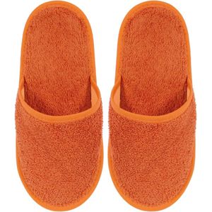 Badslippers Badstof Uni Pure met Zool Terra Maat 43 - 1 Paar