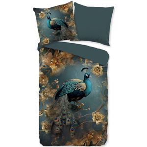 Pure - Dekbedovertrek - Petrol - 135x200 cm - Microfiber