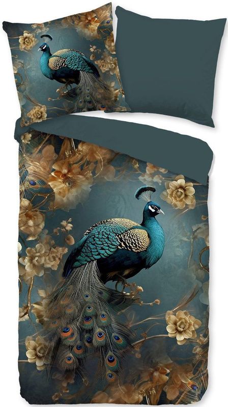 Pure - Dekbedovertrek - Petrol - 135x200 cm - Microfiber