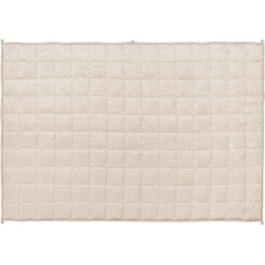 BELIANI NEREID - Verzwaringsdeken - Beige - 100 x 150 cm - Polyester