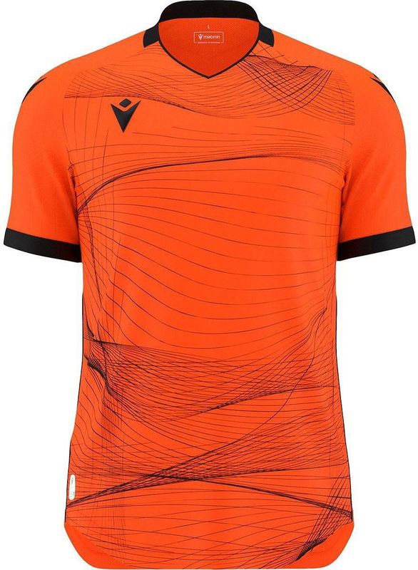 Macron - Wyvern Eco Shirt - Korte Mouw - Oranje/Zwart