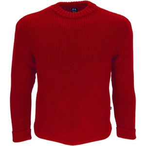 Merinowollen schipperstrui met ronde hals - pullover in 10 kleuren