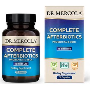 Dr. Mercola - Complete Afterbiotics - Probiotics & SBO - 18 Billion CFU - 30 capsules