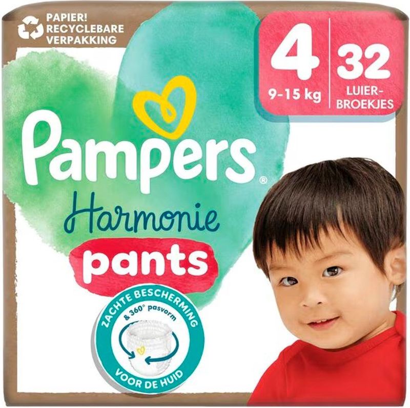 Pampers - Harmonie Pants - Luierbroekjes - Maat 4 - 32 Stuks