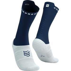 Pro Racing Socks v4.0 Bike - Dress Blues/White