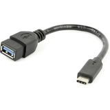 Scanpart USB A naar USB C adapter kabel - 20 cm - Converter - Tot 5 Gb/s - USB 3.0