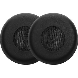 kwmobile 2x oorkussens geschikt voor Jabra Evolve 65 SE - Earpads voor koptelefoon in zwart