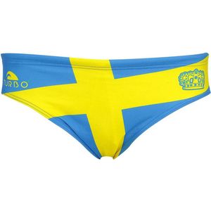 Turbo Sweden Zwemslip Blauw S Man