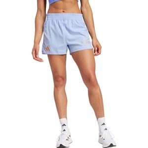 adidas Performance BMW Berlin Marathon 2024 Short - Dames - Blauw- 2XS