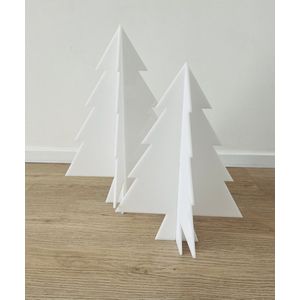 Kerstbomen Kerst Musthaves Event Musthaves - Kerstboom Set van 3 - Plexiglas - Design - Christmas - Xmas - Tree - Kerstdecoratie - musthave