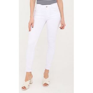 Witte broek met bling aan de zakken - maat 40 (L)