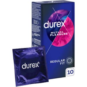 Durex Condooms- Mutual Pleasure - 10 stuks - Discreet Verzonden - Met Kwantumkorting