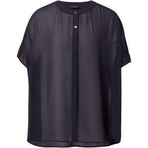 s.Oliver - Blouse - Chiffon - Transparant - Oversized Pasvorm