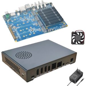 Mini NAS-platform tot 8K video met 16GB RAM en PCIe3.0 aansluitingen