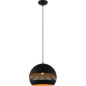 Hanglamp Globo Zwart - Goud Ø 40cm E27