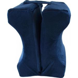 Abductiekussen knieën en/of benen met visco foam - elastisch (traagschuim):