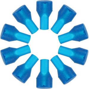 Allecto Plus - 10 stuks Vervanging Bijtventiel Hydratatiepakket Blauw Siliconen - Accessoires Mondstuk Stofkap Hydratatieblaas - Handig voor Onderweg - Duurzaam Materiaal - Gemakkelijk te Installeren