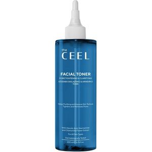 The Ceel Verhelderende gezichtstonic - Reinigende en zuiverende tonic - Anti-poriën toner met glycolzuur en niacinamide 200 ml