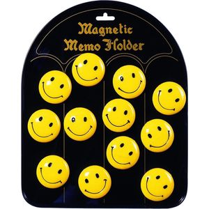 Goki Magneten smiley: 12 stuks