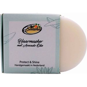 Beesha Haarmasker Protect & Shine | 100% Plasticvrije en Natuurlijke Verzorging | Vegan, Sulfaatvrij en Parabeenvrij | CG Proof