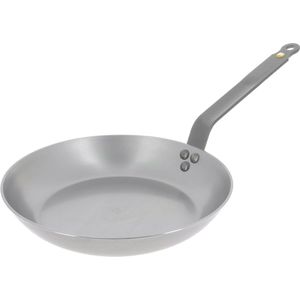 Inductie Koekenpan 20cm - Mineraal IJzer Grillpan voor Koken