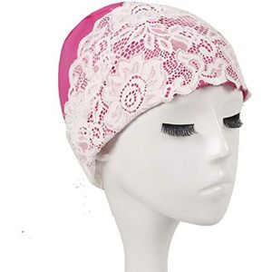 Vrouwen badmuts waterdichte badmuts houdt meisjeshaar droog siliconen antislip elastisch comfortabel elegant badmuts wrap