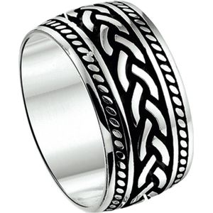 Zilver ring zilver gerhodineerd 1335218