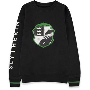 Harry Potter - Slytherin Emblem Sweater/trui kinderen - Kids 122 - Zwart