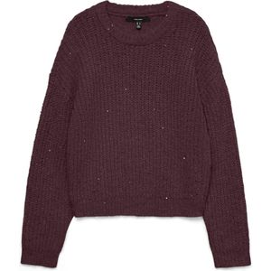 VERO MODA - VMAMALI LS O-NECK PULLOVER - Dames - Gebreide truien