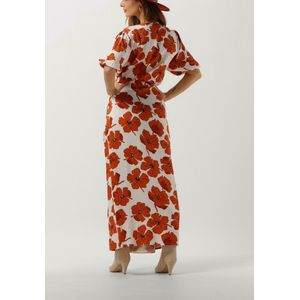 Another Label Camille Dress Jurken Dames - Kleedje - Rok - Jurk - Oranje - Maat S