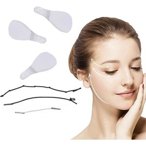 40 Stuks Gezicht Tape - Facelift Tape - Gezichttape Facelift - Gezichtsliftstrips - Beauty Tape - Transparant - LOUZIR