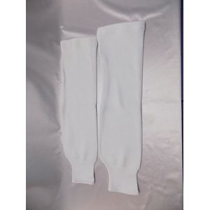 IJshockey sokken gebreid wit maat Junior