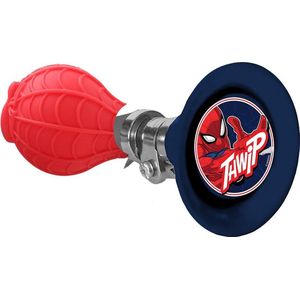 Marvel Fietstoeter Spider-man Jongens 14 Cm Staal Blauw/rood