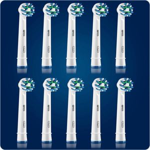 Oral-B CrossAction - Opzetborstels - 10 Stuks - Bulkverpakking