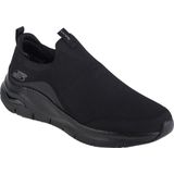 Skechers - 232404 Bbk - Herenschoenen - Zwart - Gebreid - Veganistisch