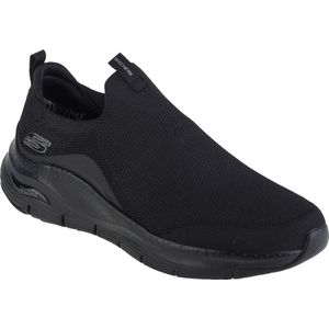 Skechers - 232404 Bbk - Herenschoenen - Zwart - Gebreid - Veganistisch
