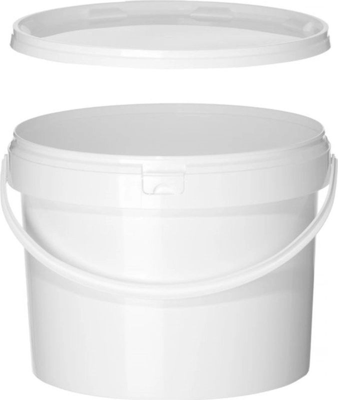 HENDI Vetopslagemmer - Wit - Polypropyleen - 11,5L