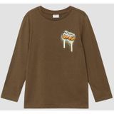 s.Oliver - T-Shirt - Katoen - Lange Mouwen - Normale Pasvorm