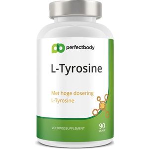 L-tyrosine - 90 Vcaps - PerfectBody.nl