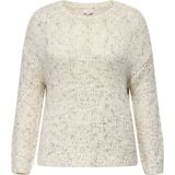 ONLY CARMAKOMA - CARWINTER LS SEQUINS O-NECK KNT - Gebreide Pullover - Dames
