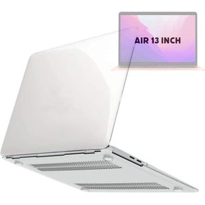 Laptopcover - Geschikt voor MacBook Air 13,3 inch - Case - Cover Hardcase - A1932/A2179/A2337 M1 (2018-2020) - Kristalhelder Transparant