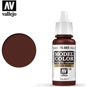 Vallejo 70985 Model Color Hull Red - Acryl Verf flesje