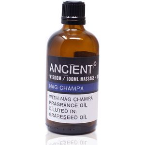 Massage Olie - Nag Champa - 100ml - Bad olie - Aromatherapie